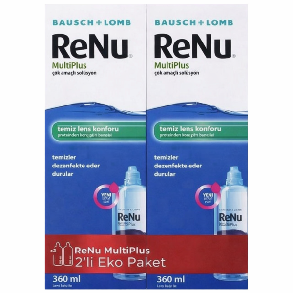 Renu Multiplus Lens Solüsyonu 360 ml - İkili Kofre